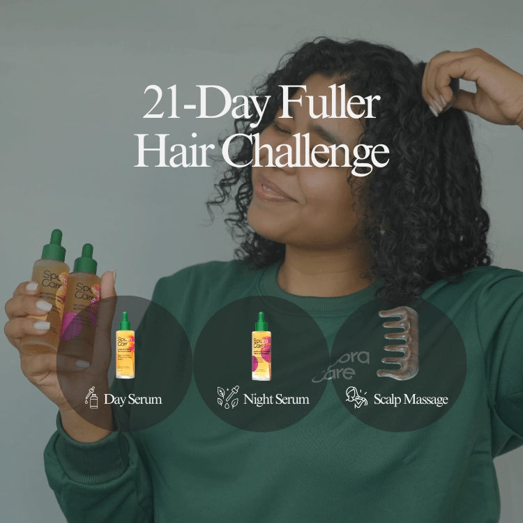 SporaCare 21-Day Fuller Hair Challenge (Check your email for 100% off code)